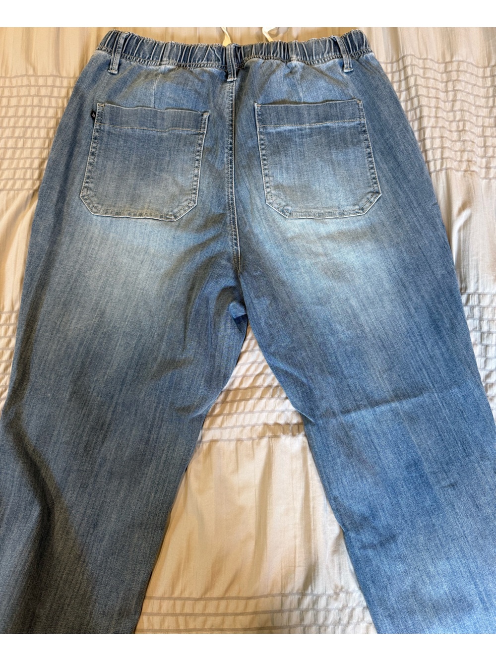 Judy Blue High Waist Pull On Jogger Jeans JB88496 Size 16W Pockets Drawstring - Picture 5 of 7